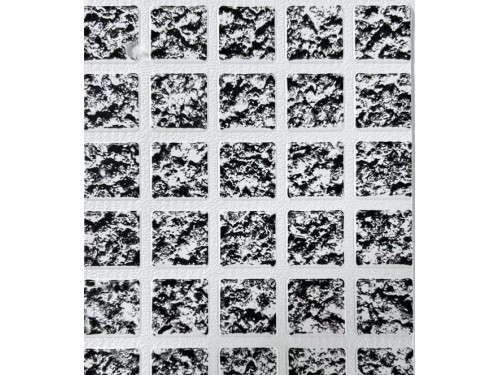 3Д Мозаика "Камень" черно-белый POOLTAPE 2 мм 1,65⨯20м